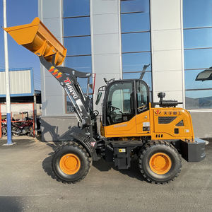 4x4 कॉम्पैक्ट फ्रंट एंड व्हील लोडर सभी मौसमों के लिए बर्फ शोवेल लगाव के साथ - Product Image 1