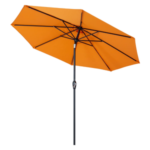 Sombrilla Plegable de Diseño Moderno Naranja para <span class=keywords><strong>Patio</strong></span> Exterior, Estructura de Acero con Recubrimiento en Polvo, Impermeable y Resistente al Viento, 1.35m, Sombrilla de Pesca - Product Image 2