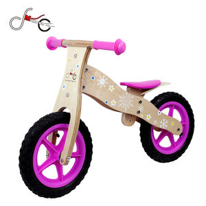 Bicicletta in Legno Senza Pedali da 12 Pollici <span class=keywords><strong>Giocattolo</strong></span> Principessa per Bambina Prima <span class=keywords><strong>Bici</strong></span> per Bambina - Product Image 4