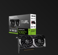 New and Original DUAL-RTX5060TI-O16G RTX 5060 Ti Series Graphics Card GPU for Gaming 16GB GDDR7 128-bit 1815MHz DUAL-RTX5060TI-O