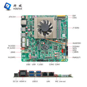 Placa Base Industrial Mini ITX con Procesador I5 de 8.ª Generación, HD VGA LVDS, Pantalla 4K, GPIO, 2 COM, LAN, Gráficos UHD Integrados - Product Image 4
