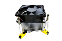 WellSunFan Custom OEM ODM 70x70x15mm Dos rodamientos de bolas Disipador de calor de cobre Enfriador de CPU para carcasas de computadora Directo de la fábrica de China