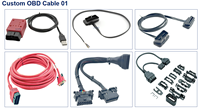 Portafusibles en Línea para Automóvil, Personalizado, Impermeable, de PVC, Tipo ATC/ATO, con Cable de 16AWG, 30A