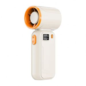 <b>Mini</b> Handheld Hd Digital Display 180 Adjustable Angle Foldable Rechargeable Battery Plastic Cooling <b>Fan</b> for Household Car - Product Image 6