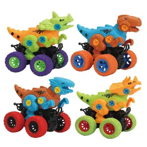 Take Apart Truck Brinquedos Carros Cartoon Game Kids Jogos Baby Dinosaur Toy Car Para Meninos