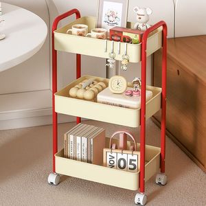 Chariot de rangement Tomizawa à 3 niveaux avec roulettes pour l'organisation de la maison, de la cuisine et de la chambre - Product Image 2