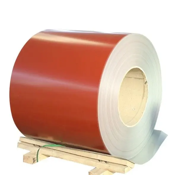 26 28 Gauge Gi Prepainted Galvanized Galvalume Coil Zinc Coated PPGL PPGI Ral Color Coated Steel Sheet Coil for Industrial Roofi