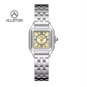 นาฬิกาข้อมือแฟชั่นหรูหราสำหรับผู้หญิง สแตนเลสสตีล ดีไซน์เนอร์ รุ่นใหม่<span class=keywords><strong>ล่าสุด</strong></span> สำหรับสาวๆ นักเรียน  ระบบควอตซ์  ผลิตตามสั่งจากโรงงาน - Product Image 5