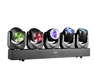 Luz Móvil Profesional para DJ, Escenarios, Bares, Discotecas y Fiestas, Nueva <span class=keywords><strong>TORNADO</strong></span> 5X60W DMX, Iluminación de Haz - Product Image 4