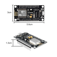 Nodemcu-Placa de desarrollo de Internet, ESP-12E, WiFi, procesador de transferencia, módulo Wifi inalámbrico para Arduino, ESP8266