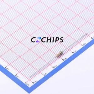 Resistencia de Orificio Pasante CFR-25JB-52-5R1, Componente de Orificio Pasante (THT), Película de Carbono D2.4xL6.3mm, 5.1 Ohm, 5%, 250V - Product Image 1