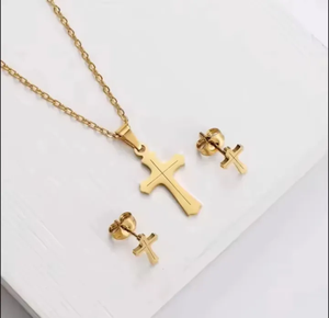 Cross-Border E-Commerce Femme Mode Sautoirs Colliers Élégant Ins-style Clavicule Chaîne Pendentif Boucles D'oreilles - Product Image 5