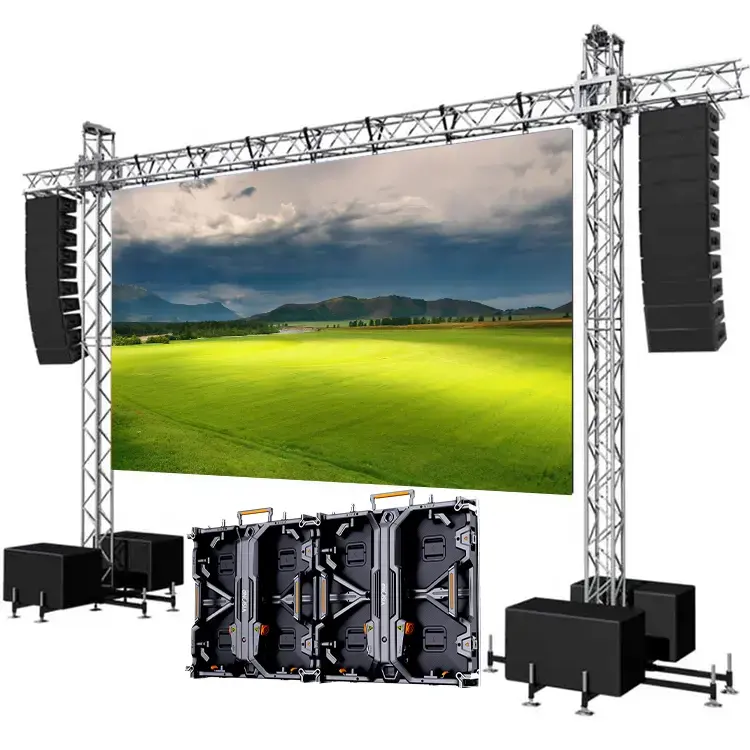 Neue innovative Live-Qualität für Konzert vermietung LED-Anzeige P2.97 P2.6 Indoor Refresh Rate Led Panel