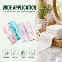 Sacs d'emballage à suspendre pour serviettes de visage – Conception personnalisée gratuite – Serviettes douces en coton pour le nettoyage et les soins personnels – Personnalisation en petites séries