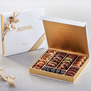 Cajas de Regalo de Chocolate de Lujo Personalizadas para el Día de San Valentín, Empaque de Regalo Blanco de Cartón Rígido con Insertos para Trufas y Bombones - Product Image 4