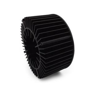 مصنع مخصص 30 واط/50 واط/واط قابل للاستبدال ، مشعاع أسود دائري الجسم النحاس النهاية مصباح منزلي - Product Image 6