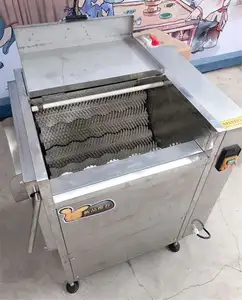 गाजर अदरक कसावा प्याज धुलाई सफाई मीठा आलू छीलने मशीन
