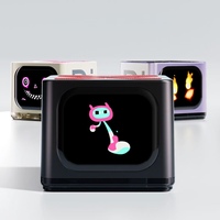 Altoparlante Smart AI con Touchscreen e Controllo Vocale, Display LED e Suono di Alta Qualità, Funzione Sveglia