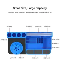 RELIFE RL-001H Support de Rangement Intelligent Rotatif à 360 Degrés pour Outils de Réparation de Téléphones Mobiles (Tournevis, Pince à Épiler, Fil, Flux)
