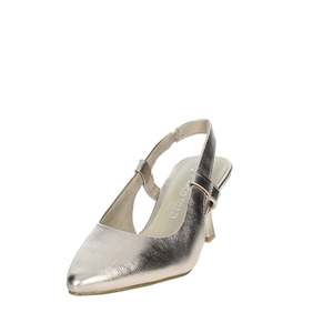 Sandali con Tacco e Cinturino Posteriore da Donna Marco Tozzi, Oro, Taglia 42, Punta Affusolata - Product Image 6