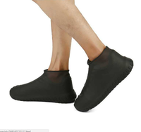 Couvre-chaussures en silicone antidérapant réutilisable de couleur personnalisée, imperméable, bottes de pluie pour l'automne et toutes les saisons, utilisation unisexe