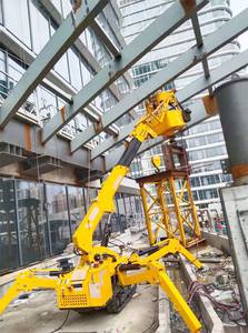 Grue araignée mobile électrique de conception intelligente avec flèche à long bras grue de levage de chariot élévateur de 3 tonnes mini grue araignée de 5 tonnes - Product Image 6