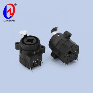 XLR <span class=keywords><strong>n</strong></span>ữ 7-Pin <span class=keywords><strong>1</strong></span>/<span class=keywords><strong>4</strong></span> "Combo Jack Bảng điều khiể<span class=keywords><strong>n</strong></span> gắ<span class=keywords><strong>n</strong></span> kết <span class=keywords><strong>n</strong></span>ối (Màu Đen) - Product Image 2