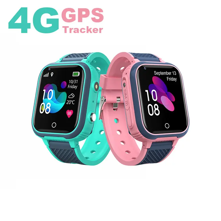 Nieuwe Release 4G Kids Smart Watch Lt21 Hd Video Call Ip68 Waterdichte Wifi Lbs Gps Tracker Sos Watch Sim Card Smart Watch Kinderen