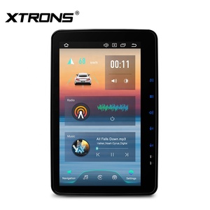 XTRONS 10,1 "estilo Tesla 8Core Android 13 pantalla QLED giratoria coche estéreo 4 + 64GB 4G LTE <span class=keywords><strong>Sensor</strong></span> de gravedad 2DIN unidad principal Universal - Product Image 3