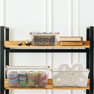 Cesta de Almacenamiento Duradera para Cocina, Diseño Decorativo y Portátil para Frutas, Bocadillos, Botellas y Artículos Diversos - Product Image 3