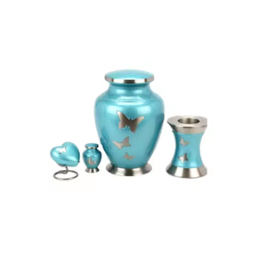 Urna de cremación para adultos de calidad superior con estilo, último diseño indio, recién llegado, cenizas conmemorativas, suministros funerarios, exportador indio - Product Image 5