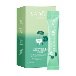 Masque de nuit en gel SADOER à la Centella Asiatica <span class=keywords><strong>B5</strong></span>, label privé OEM, apaisant, hydratant, masque facial congelé, masque facial en gel en gros - Product Image 6