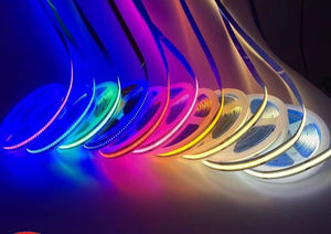 5M/Rolle DC12V LED-Streifen 320-480LEDs/<span class=keywords><strong>M</strong></span> Laufendes Wasser Fließender LED-Lichtstreifen Aluminiumprofil COB LED-Streifen - Product Image 4