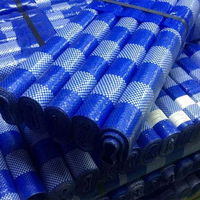 Vente directe, tente de bâche transparente personnalisée de 100 g/m² PP en rouleau
