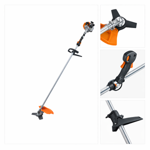 Débroussailleuse à essence MYOYT GBC2602 26cc 0.75KW Moteur 2 temps refroidi par air Lame 3T 255mm Diamètre de coupe 430mm - Product Image 4