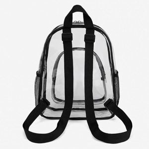 Custom Stylish Women <b>Clear</b> Transparent Pvc Plastic Light-Up Girl Colorful Transparent Jelly <b>Backpack</b> Womens <b>Backpacks</b> - Product Image 3