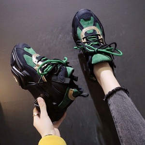Zapatillas bajas para mujer, nuevos estilos de primavera y otoño, hacen que las piernas parezcan más pequeñas, ligeras, zapatillas negras para el verano. - Product Image 4