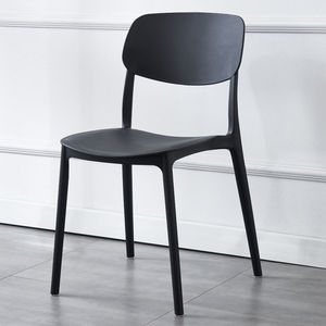 PP Modern Contemporary Farmhouse Outdoor Restaurant Chairs Simple Backrest Desks Stools Food Stalls Milk Tea Fast Food <b>Chess</b> - Product Image 5