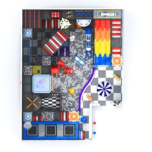 Nuevo Diseño de Parque Infantil Interior con Temática Espacial, Tobogán Grande Comercial para Interiores, Equipo de Parque de Diversiones para Niños - Product Image 3