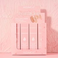 OEM Cosmétiques de haute qualité Fond de teint original pour le visage Couvrance complète Fond de teint liquide mat imperméable Maquillage de marque privée