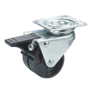 Manufacturer Wholesale Industrial Twin Wheel Caster New Product Caster With Plain Bearing - Product Image 3
