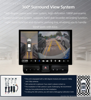 Radio Estéreo para Auto Android de 11.5 Pulgadas con Pantalla Carplay, Reproductor GPS y Cámara de 360 Grados para Land Cruiser Serie 70 2007-2024 LC70 LC76 LC79