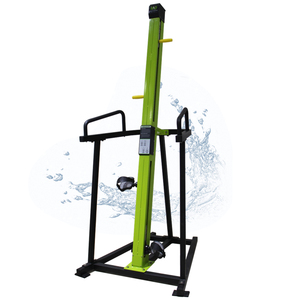 Equipo de Fitness comercial, máquina de escalada Vertical Manual <span class=keywords><strong>con</strong></span> <span class=keywords><strong>cadena</strong></span> accionada por correa, escalador de escaleras de acero Premium para máquina de gimnasio - Product Image 2