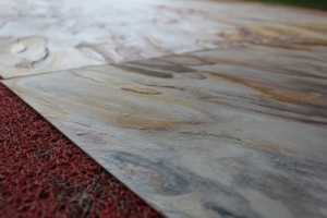 Shihui ngoài trời hiện đại tự nhiên siêu mỏng đá linh hoạt đá Panel tường Veneer tấm cho biệt thự khách sạn dự án tường trang trí nội thất - Product Image 2