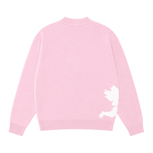 Suéter de Punto con Logotipo Personalizado para Hombre, Diseño Casual de Invierno con Cuello Redondo y Estampado <span class=keywords><strong>Jacquard</strong></span>, Jersey Tejido a Medida - Product Image 4