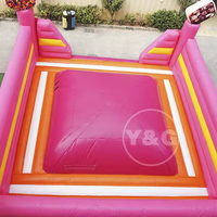 Structures gonflables pas chères Y&G à vendre |   Château gonflable en PVC 2023 |   Structure gonflable rose, design gratuit, certifiée CE