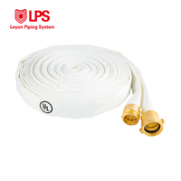 Sistem Sprinkler Kebakaran LEYON FM UL, Adaptor Selang Hidran Kebakaran 1.5" Nst Female X 1.5" Npt Male Hex Nipple, Kopling Selang Kebakaran Kuningan