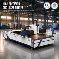 Mesin Pemotong Laser Fiber CNC Plat Logam Aluminium Tugas Berat 3000W 6000W Kecepatan Tinggi 120m/menit Bersertifikasi CE ISO