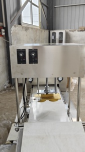 Machine à découper la pâte personnalisable, entièrement en acier inoxydable, façonneuse automatique de pâte avec récupération des déchets - Product Image 5