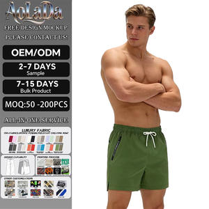 Shorts Deportivos <span class=keywords><strong>de</strong></span> Poliéster Delgados y Transpirables para Hombre, <span class=keywords><strong>de</strong></span> Calidad Garantizada, Personalizados, para Gimnasio, Deportes y Ocio - Product Image 1